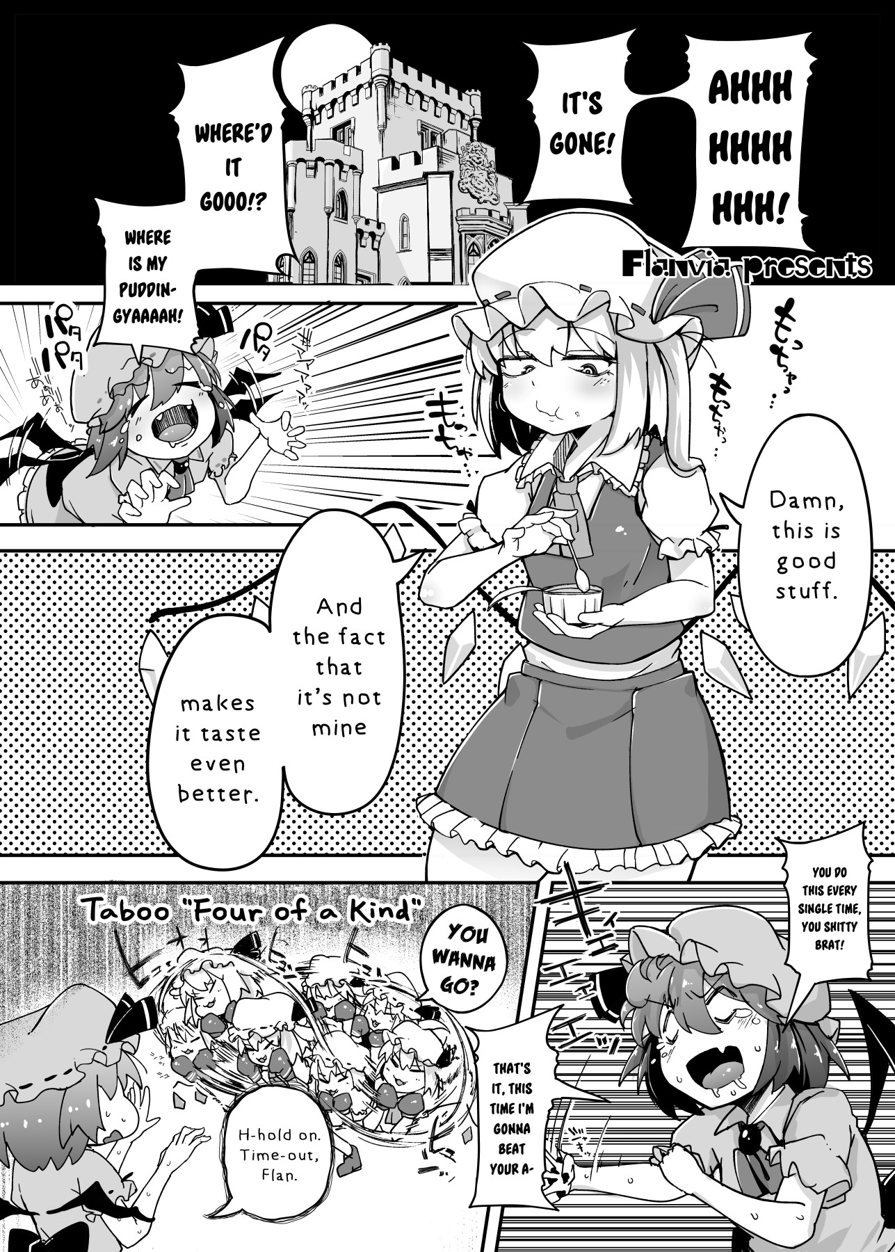 Hentai Manga Comic-Flandre Little Slut VS Five Old Men Trying To Fuck Some Respect Into Her-Read-3